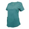 M&M SCRUBS Women's Super Soft Scrub Top, Junior Fit V-Neck