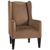 Tailor Fit Juego de Protector para sofá (2 Piezas, microgamuza Estirable), Wingback Chair, Camel, 1 uds. por Paquete