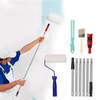 Les-Theresa Extendable Paint Brush Set, Paint Brush Extender Extension Pole