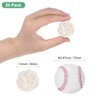 M METERXITY 25-Pack Wicker Rattan Balls 30mm/1.2 Inch Decorative Rattan