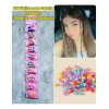 KH Tira De 10 Bolsas Piojitos Colores Cabello Broches Niña