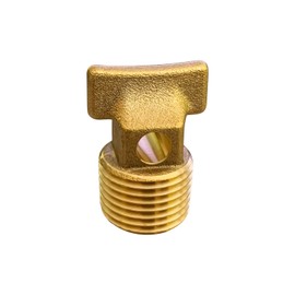 SEASAIL Boat Garboard Drain Plug 1/2" NPT Thread Solid Brass Drain Plugs commonly Used in Boat Hulls Drain Plug