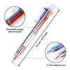 Shuttle Art Multi-Colored Ballpoint Pens, Multi-functional Pens, 6 Colors, Set