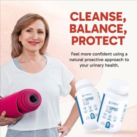 Clinical Effects UT Support - Natural Cleanse and Urinary Tract Health Support - D-Mannose, Dandelion, Hibiscus and Cranberry Pills for Women - 60 D Mannose Capsules - Made in The USA