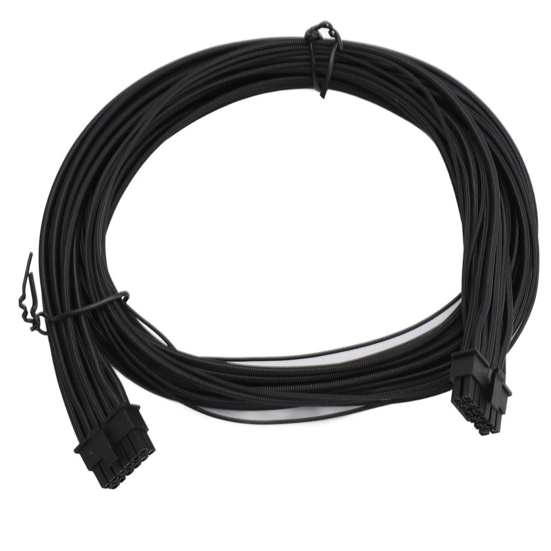 PCIE 5.0 GPU Power Supply Cable Fire Resistant 12+4Pin to