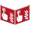 BRADY ISO Safety Marking - Fire Detector PIC F005-151X151-VPVC/1 817694