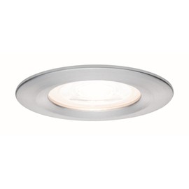 Paulmann Premium EBL Set Nova rund LED 1x7W 230V GU10 51mm Alu gedreht/Alu Zink