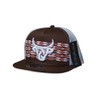 LOST CALF 3D Logo Brown White - Hats Cap