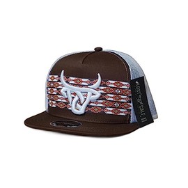 LOST CALF 3D Logo Brown White - Hats Cap