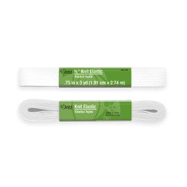 Dritz 9517W Knit Elastic, Each, White