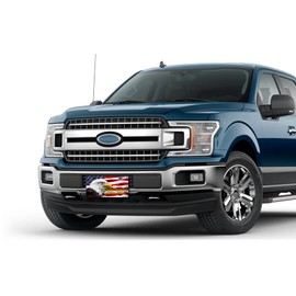 Bald Eagle Without Trucking America Stops Flag License Plate