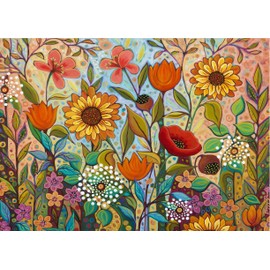 Ceaco - Peggy's Garden - Joy in The Morning - 1000 Piece Jigsaw Puzzle