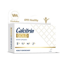 Soy Sano Calcitrin Gold Dietary Supplement, Mobility Reinforcement, 60 Tablets