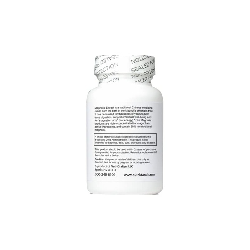 NutriStand Magnolia Max 100mg 60 Capsules - Even Ratio Honokiol