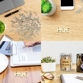 Jar of Hug to Give Funny Gag Gifts for Friend Friendship Coworkers Boss Mom Dad Sister Brother Husband Wife Boyfriend Girlfriend Him Her Men Women Unique Birthday Gifts White Elephant Gifts Ideas