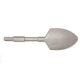 Lot of (2) Spade Shovel Head Bit Demolition Jack Hammer attachment 1-1/8" Hex Shank