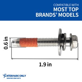 1 Pack of ENTERPARK All New Washer 4011FA4353E Common Bolt (Spider Bolt) Replacement of 1555488 AH3522806 EA3522806 PS3522806