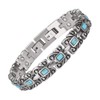 YINOX Magnetic Bracelets for Women with 12 Turquoise Bracelets, 24