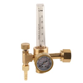 Argon Regulator Manual Adjustment Welding Gas Flowmeter Pressure Reducer with Gauge