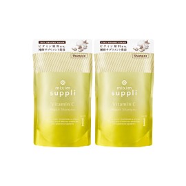 Mixim Supplement Vitamin Repair Shampoo Refill Set of 2 "Functional Brand with Unique Formulation of Supplements & Serum Ingredients" 11.8 fl oz (350 ml)