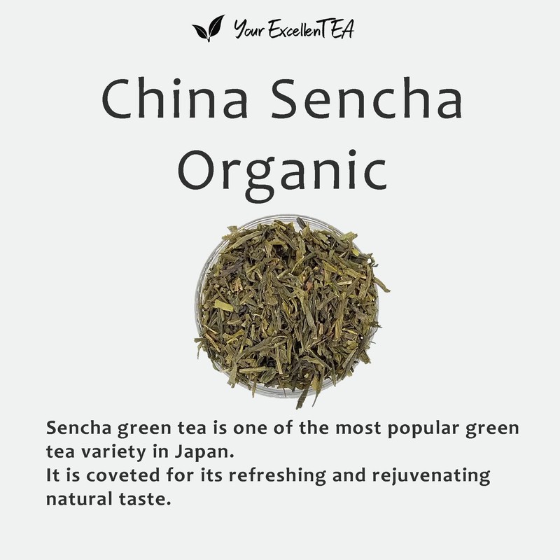 China Sencha Organic Green Loose Leaf Tea (100g)