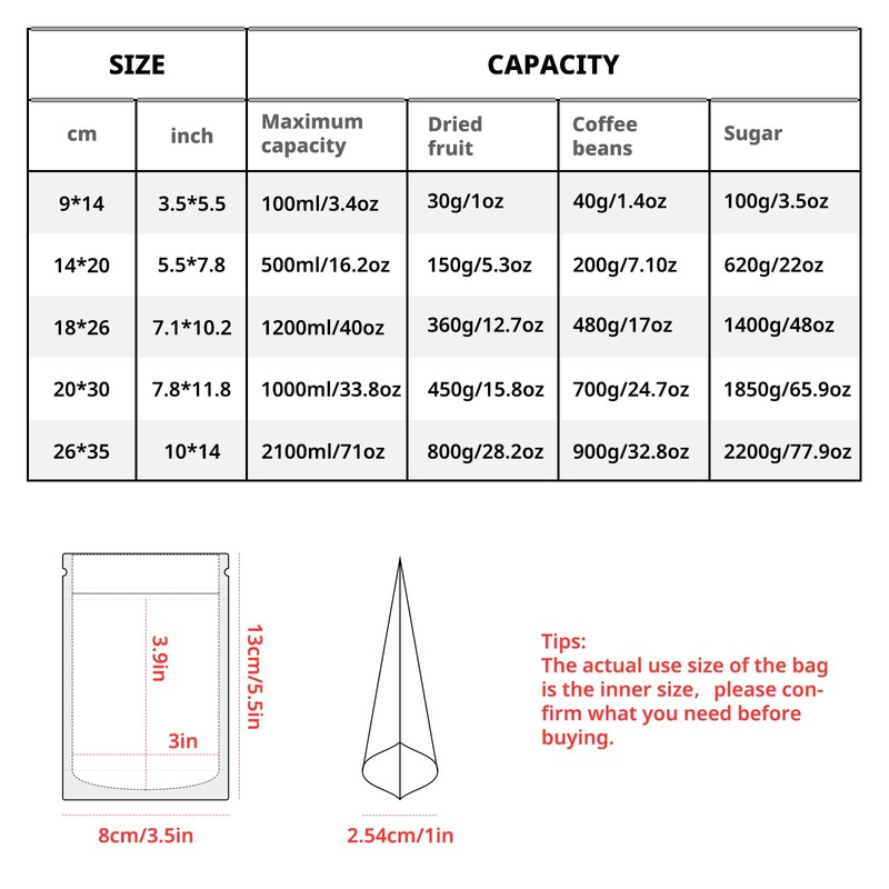 Cloudslucky 80PCS 7"X10" Kraft Paper Bags with Window,Resealable Small Stand