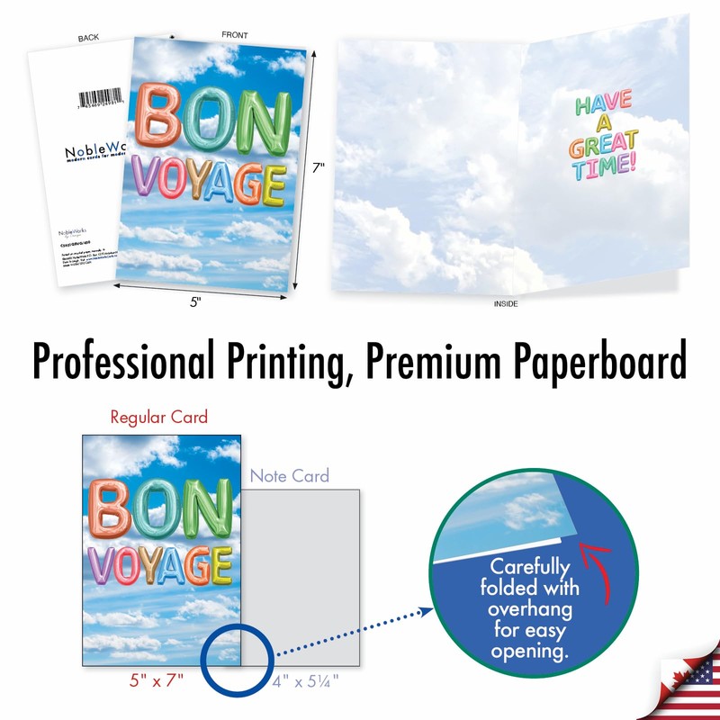 The Best Card Company - Farewell, Goodbye Card with Envelope