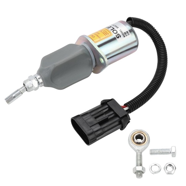 Fuel Shut Off Solenoid Switch Replacement for 6681513 Compatible with