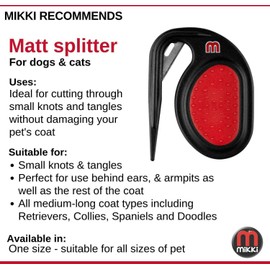 Mikki - 'all Tangled Up' Matt Splitter For Dogs & Cats | Medium/fine Coats