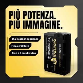PATONA Protect EN-EL15c Batteria 2600mAh per Nikon Z8 Z7 II Zf