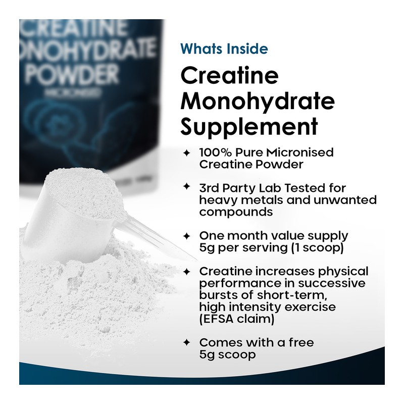 New Leaf Products Creatine Monohydrate Powder