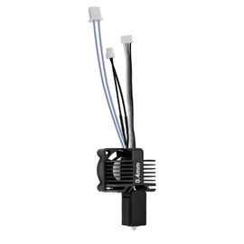0.4mm X1 X1C Hotend Complete Kit, Full Assembly Hot End Print Head with Ceramic Heater, Thermistor, Cooling Fan, 0.4mm Hardened Steel Nozzle, Hotend Replacement for Bambu Lab X1/X1C 3D Printer