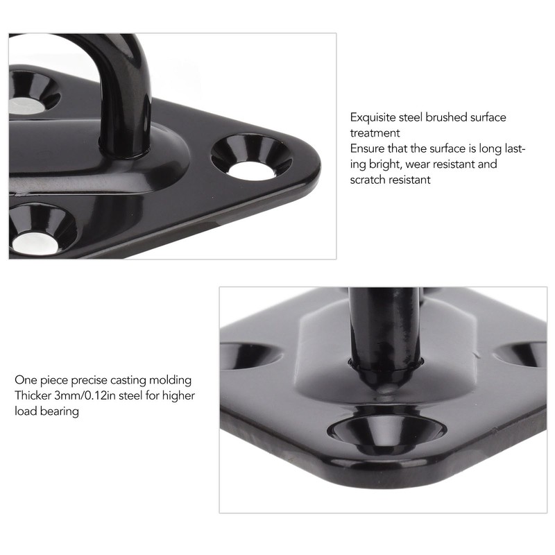 5Pcs Eye Plate Stainless Steel Thicken Eye Pad for Ceiling