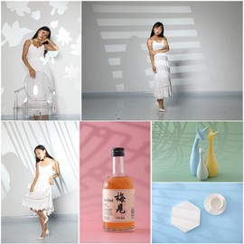 GOBO Sets for Soonpho Aluminium Alloy Optical Tapered Snoot,8 x Gobos Graphic Cards Metal Plates with Hollow Patterns for Art Special Effects,Photography Accessories for Gobo Projector Bowens (GroupE)