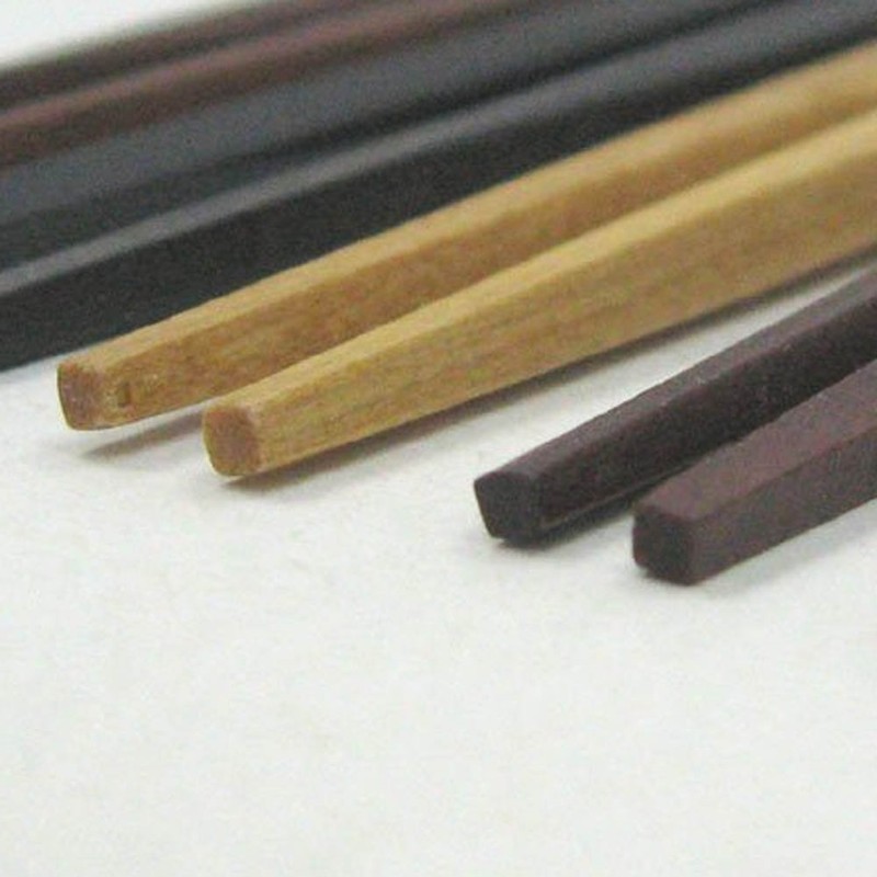 Nagao Natural Wood Hexagonal Chopsticks 8.9 inches (22.5 cm), Set