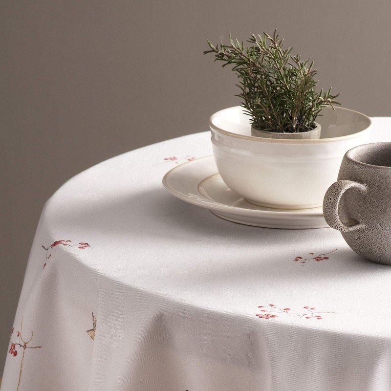 Maison d' Hermine Mountain Life 100% Cotton Tablecloth Kitchen Dining