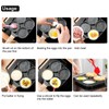 4Hole Frying Pot NonStick Egg Pancake Cooking Pan Cookware For