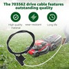 Sousery 703562 Drive Cable Compatible with SP65-550 SP65-625 SP70-675 Replace
