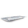 Arthur Court Metal Grapevine Oblong Serving Tray Grape Pattern Sand