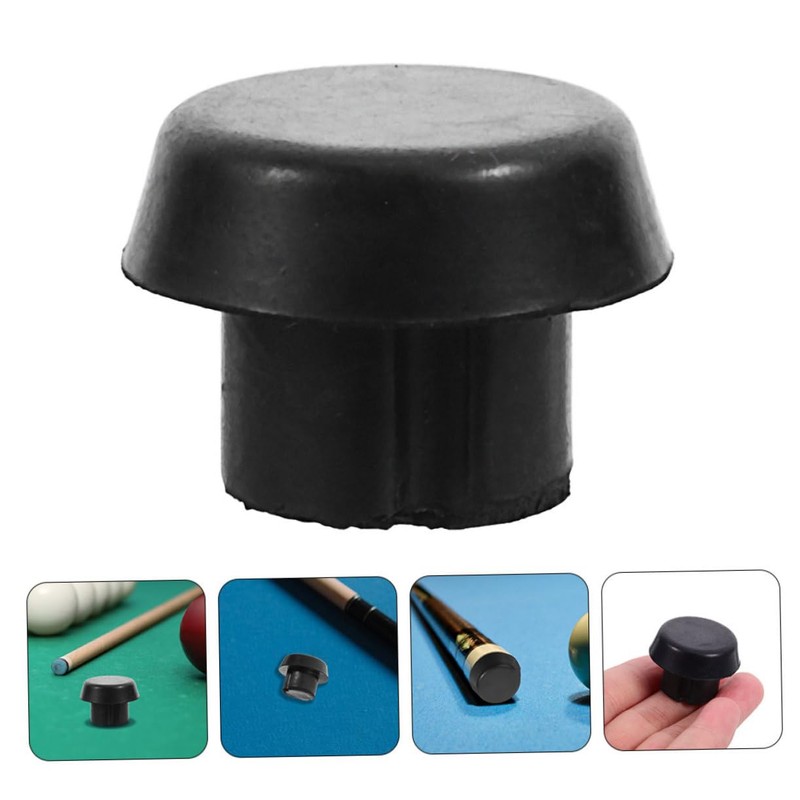 SUPVOX 6pcs Snooker Cue End Repair Parts Pool Cue Extension