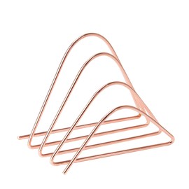 U Brands Desktop Letter Sorter, Rose Gold Wire Metal - 856U06-24