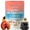Decaf Mushroom Coffee, Instant Coffee Mix, 80 Servings | Sugar-Free,