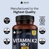 Vitamin K2 MK7 200mcg 1 Year Supply - Vegan Menaquinone-7