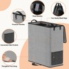 SmartTrends Large Double Laundry Hamper with Lid, Removable Bags &