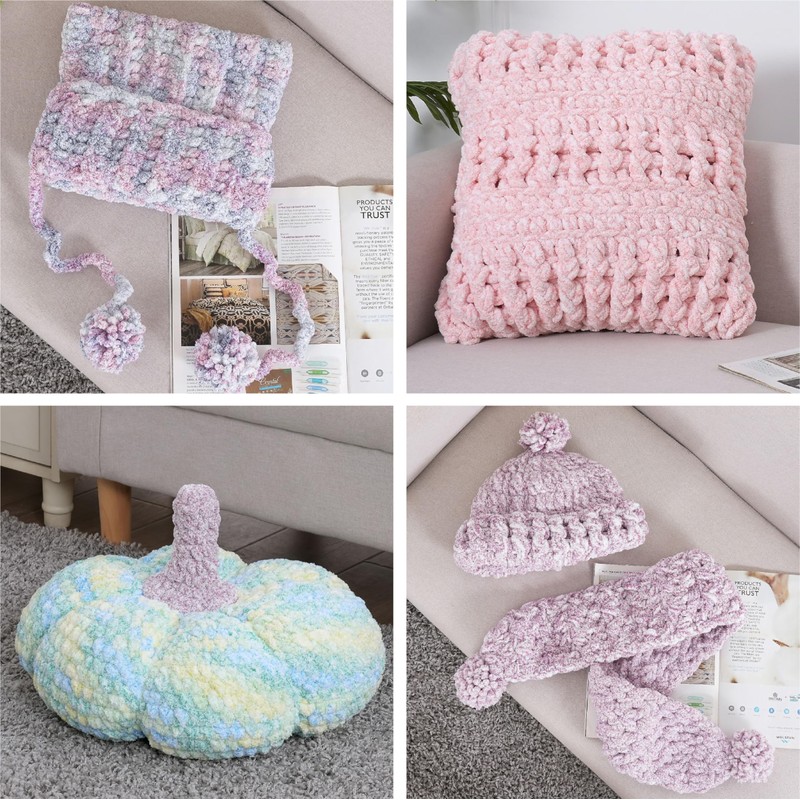 Crafted by Catherine Chunky Heather Yarn - 2 Pack (49