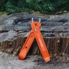 Granite Bicycle Tire Levers Heel with Chain Link Clamps, Quick