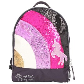 Depesche Ylvi and the Minimoomis 10510 Glitter Backpack Approx. 10 x 22 x 27.5 cm Anthracite