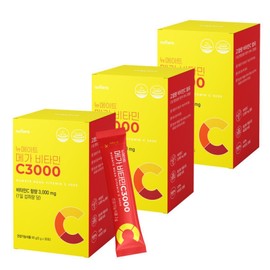 Newmate Mega Vitamin C 3000mg 30 packets (3 boxes/3-month supply) / .뉴메이트 메가 비타민C 3000mg 30포 (3박스3개월분)