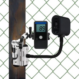 HAFOKO Magnetic Fence Mount for Mevo Start, Chain Link Fence Game Changer Mounting Kit for Baseball, Softball, Tennis Games Recording for GoPro, for iPhone, Insta 360, Pocket Rader and Action Cameras