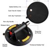 KVNTOOLS 2 Pack 880 lbs Load 8" Double Thickness Glass